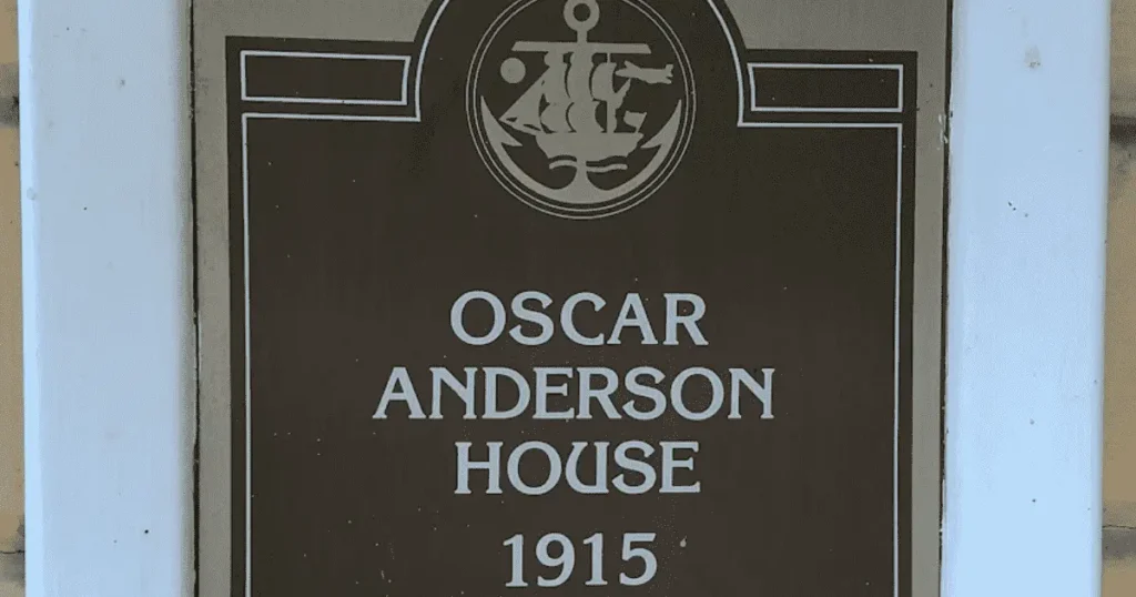 History of the Oscar Anderson House Museum