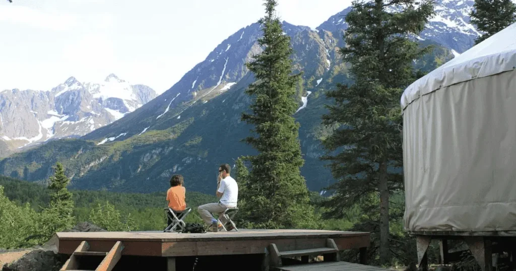 Exploring the Eagle River Nature Center Yurt