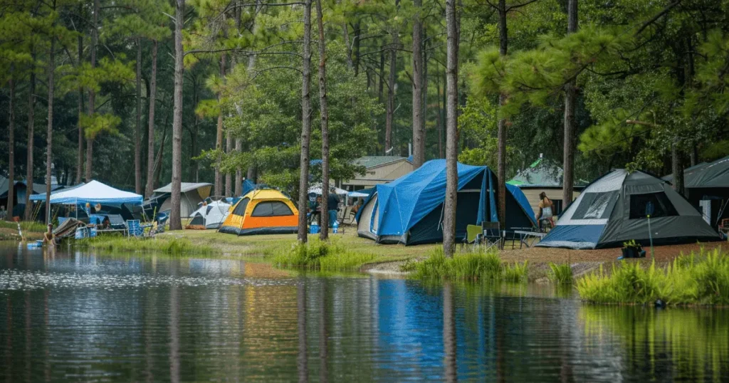 Camping at Joe Wheeler State Park