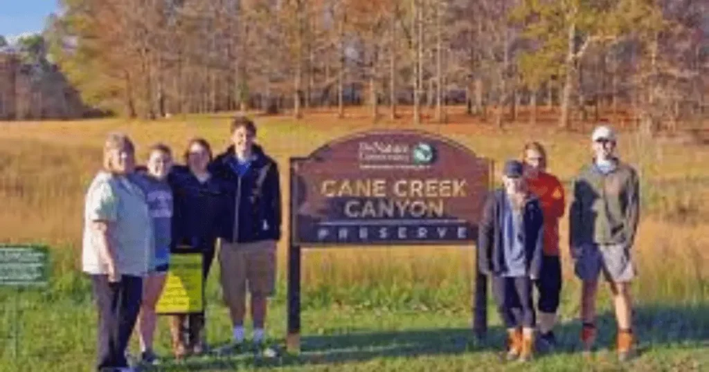 Rich-history-cane creek canyon nature preserve